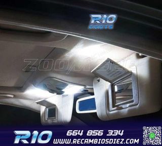 KIT 23 BOMBILLAS LED INTERIOR MERCEDES E CLASE W212 SEDAN CO