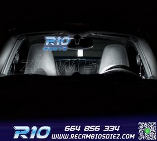 KIT 12 BOMBILLAS LED INTERIOR PARA PORSCHE 911 997 CARRERA T