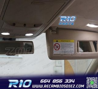 KIT 13 BOMBILLAS LED INTERIOR PARA VOLKSWAGEN VW TOURAN 1T3