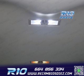 KIT 13 BOMBILLAS LED INTERIOR PARA VOLKSWAGEN VW TOURAN 1T3