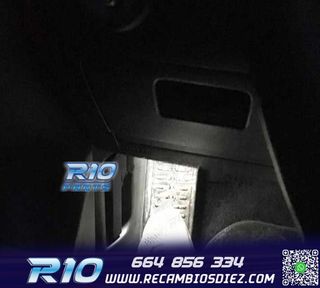 KIT 10 BOMBILLAS LED INTERIOR PARA VOLKSWAGEN VW SCIROCCO R