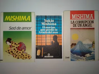 TRES NOVELAS DE YUKIO MISHIMA. DESDE 8€