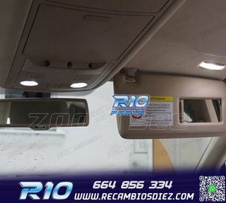 KIT 14 BOMBILLAS LED INTERIOR PARA VOLKSWAGEN VW TOURAN 1T1