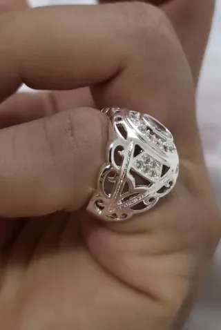 Anillo de Plata 925 - Talla 8/9 - Caballero