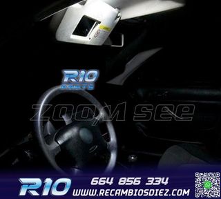 KIT 15 BOMBILLAS LED INTERIOR PARA VOLKSWAGEN VW GOLF 4 MK4
