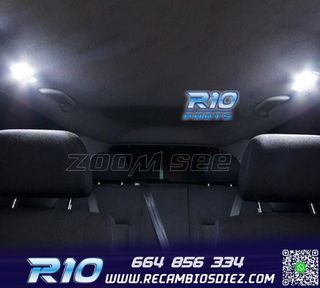 KIT 15 BOMBILLAS LED INTERIOR PARA VOLKSWAGEN VW GOLF 4 MK4