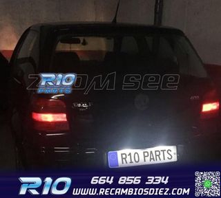 KIT 15 BOMBILLAS LED INTERIOR PARA VOLKSWAGEN VW GOLF 4 MK4