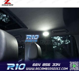 KIT 18 BOMBILLAS LED INTERIOR PARA VOLKSWAGEN VW TOUAREG I 7