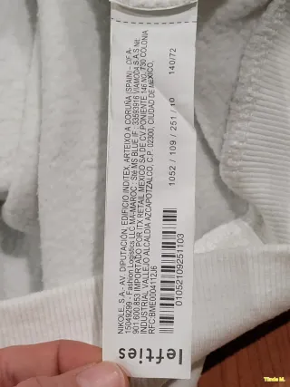 Sudadera Corta Mujer Capucha Talla S