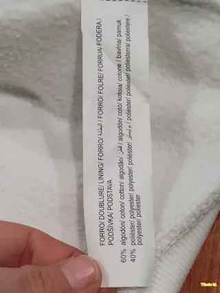 Sudadera Corta Mujer Capucha Talla S