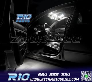 KIT 11 BOMBILLAS LED INTERIOR PARA VOLKSWAGEN VW VOLKSWAGEN