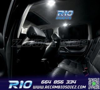KIT 11 BOMBILLAS LED INTERIOR PARA VOLKSWAGEN VW VOLKSWAGEN
