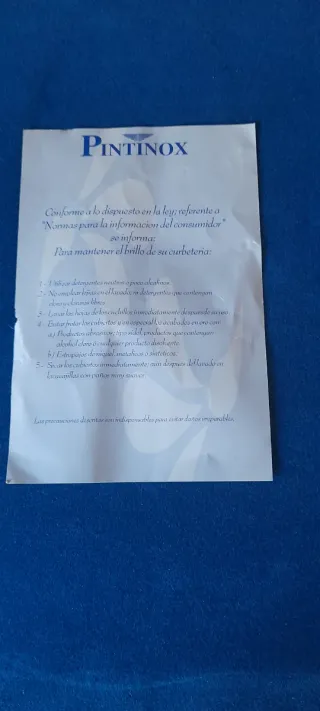 Cubertería  PINTINOX