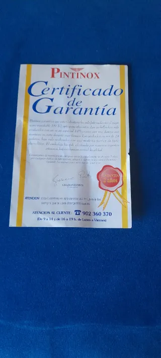 Cubertería  PINTINOX