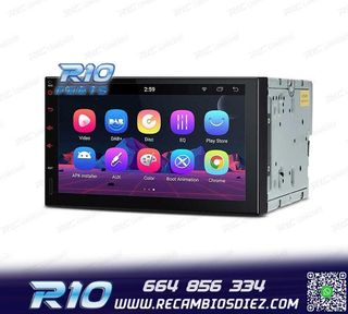RADIO GPS ANDROID 8.1 7" OCTA-CORE 2DIN MULTIMEDIA PANTALLA