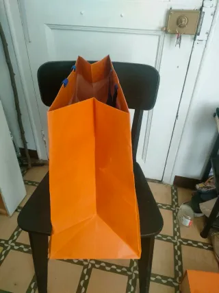 Lote Bolsa Grande y Caja Louis Vuitton