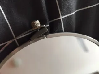 Espejo de aumento extensible para baño