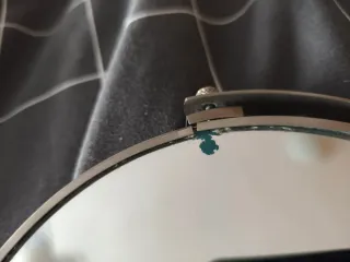 Espejo de aumento extensible para baño