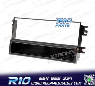 MARCO NEGRO RADIO 1-DIN PARA KIA