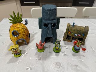 Figuras Bob Esponja para acuario