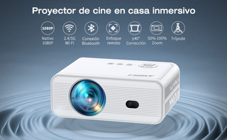 Proyector AMEELA 4K WiFi Bluetooth 1080P