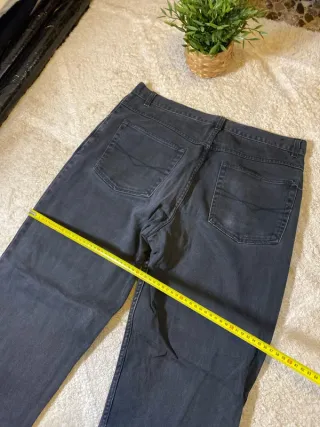 Vaqueros Vintage Negros 36x32