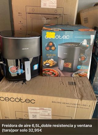 Friggitrice Cecotec 6,5L Doppia Resistenza