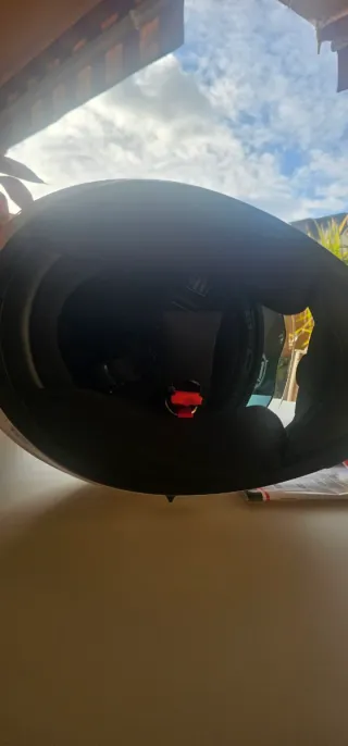 Casco de moto LEM blanco