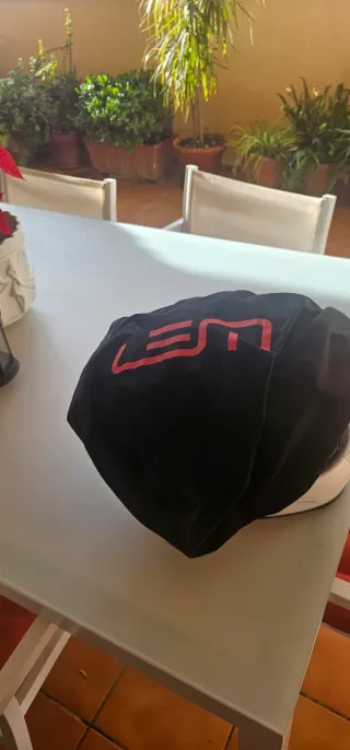 Casco de moto LEM blanco