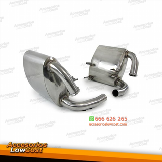 SILENCIOSO INOX PARA PORSCHE 911 MODELO 996