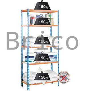 Estantería Metálica 1800x900x500 mm - 750 Kg