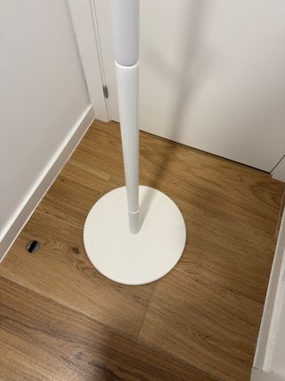 Perchero de pie madera blanco