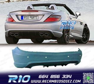 PARAGOLPES TRASERO MERCEDES SLK R172 11-15 LOOK AMG
