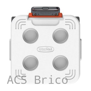 Nevera KeepCold con ruedas - 45x43x47 cm - 45 L - Blanca