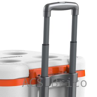 Nevera KeepCold con ruedas - 45x43x47 cm - 45 L - Blanca