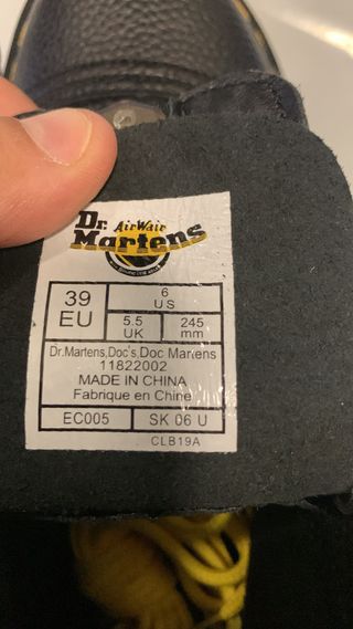 Botas Dr. Martens Sinclair Talla 39 Nuevas