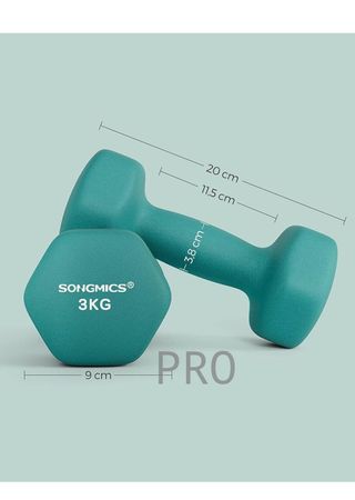 Juego de 2 Mancuernas 3KG SONGMICS