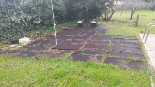Ganga Planchas caucho para parque infantil, piscin