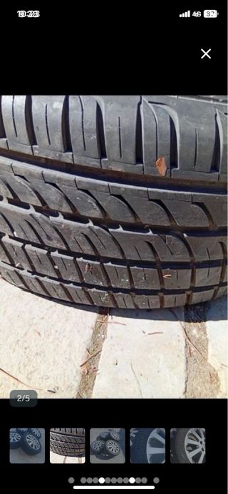 4 Llantas con Neumáticos