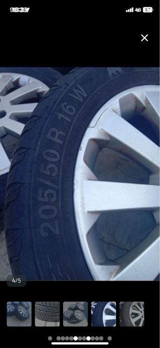 4 Llantas con Neumáticos