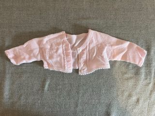 Conjunto bebé rosa y blanco
