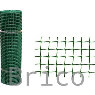 Malla Plástica - 43x43 mm - 1,00x25 m - Verde