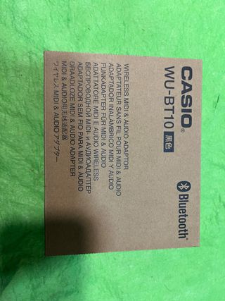 Adaptador MIDI y Audio Bluetooth Casio WU-BT10