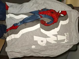 2 Camisetas Spiderman Niños talla 3-4 años