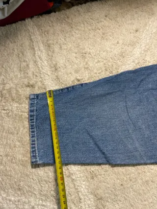 Jeans Rectos Anchos Vintage Retro