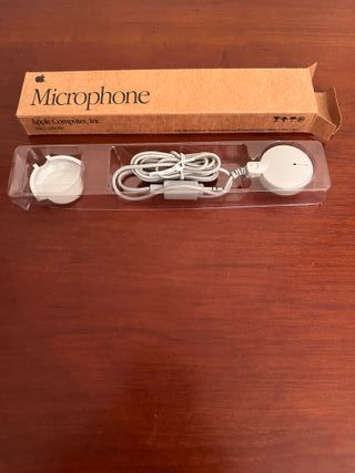 Microfono Apple Macintosh Nuovo Boxato