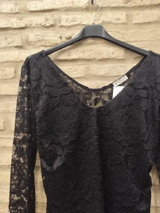 Conjunto Flamenco Falda y Blusa Encaje