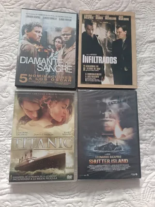 Pck Dicaprio dvd