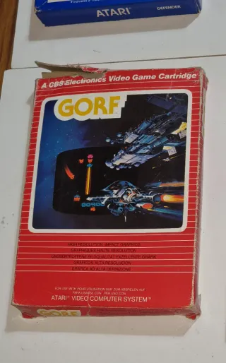Lote 4 Juegos Atari 2600: Millipede, Gorf, Berzerk