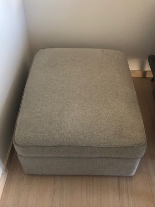 Reposapiés KIVIK IKEA Gris